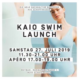 Kaio swim launch.