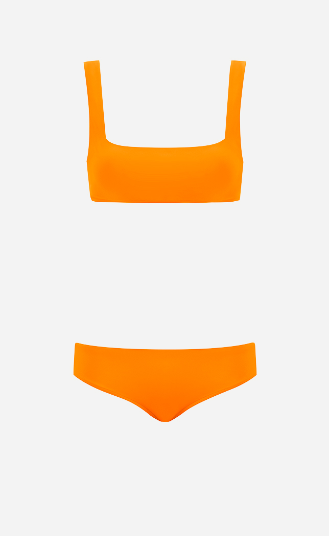 Square Bikini Top - Amber - kaio swim - For all the women in you
