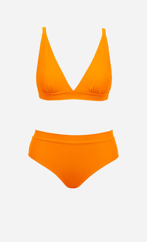 The triangle bikini from front