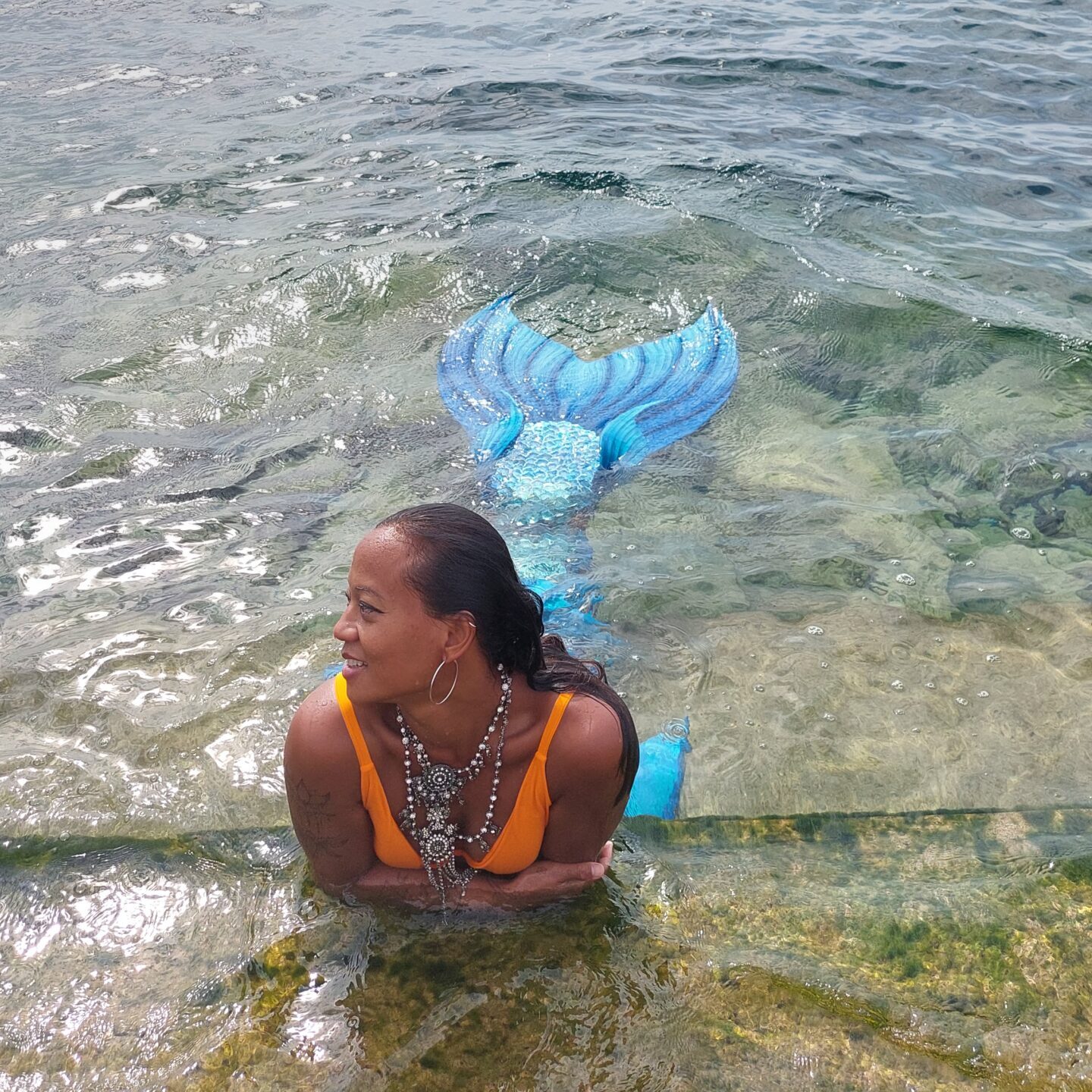 Mermaid in the water